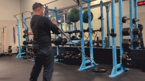 landmine press