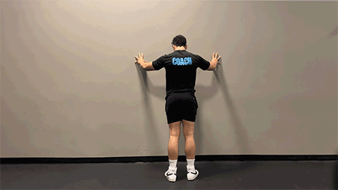 eos member performing a leg swing